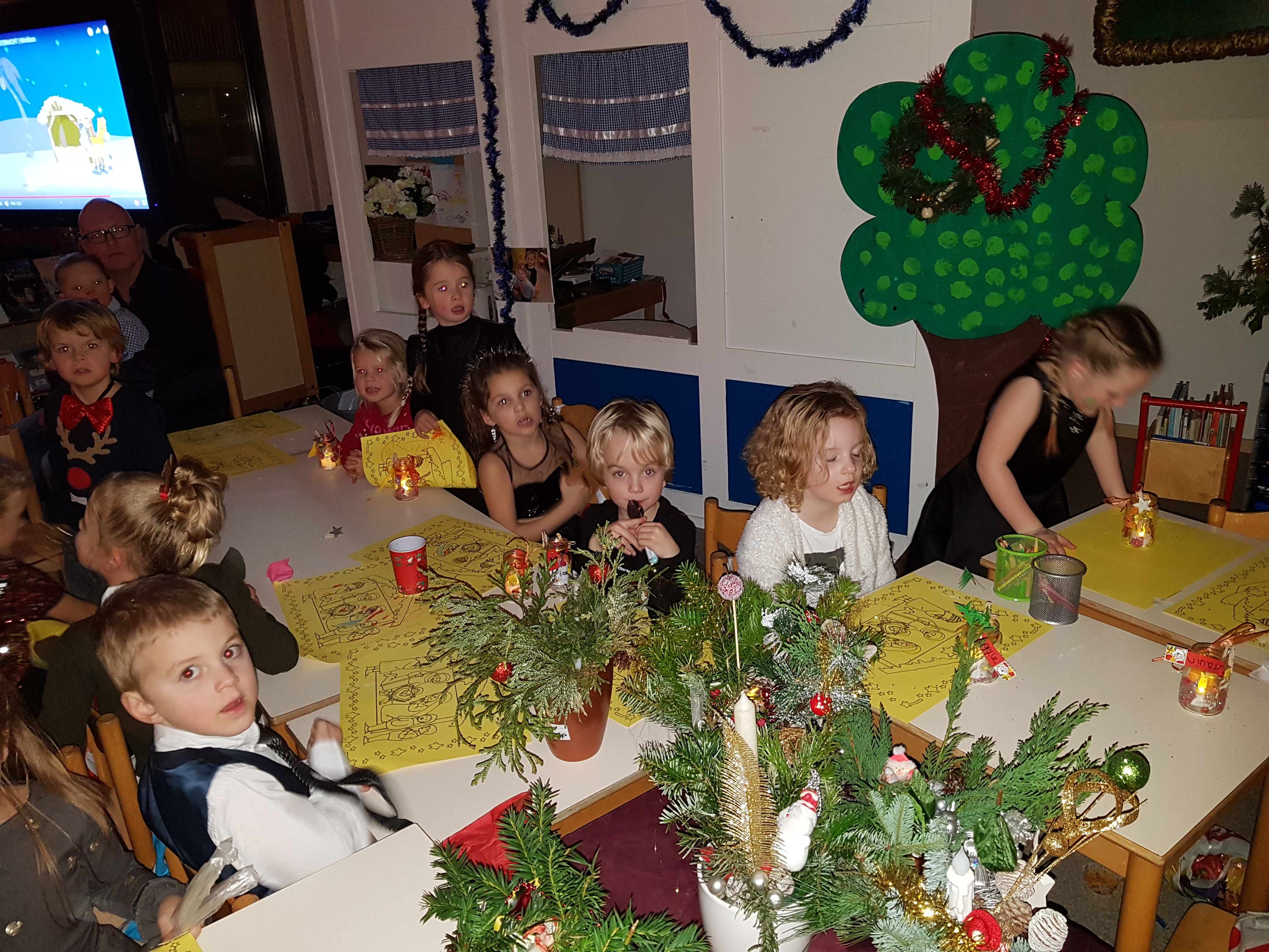 Kersviering groep 1-2A