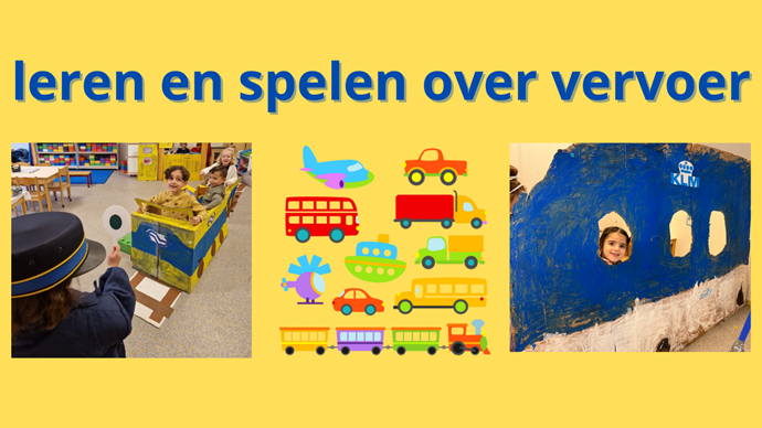 leren en spelen over vervoer