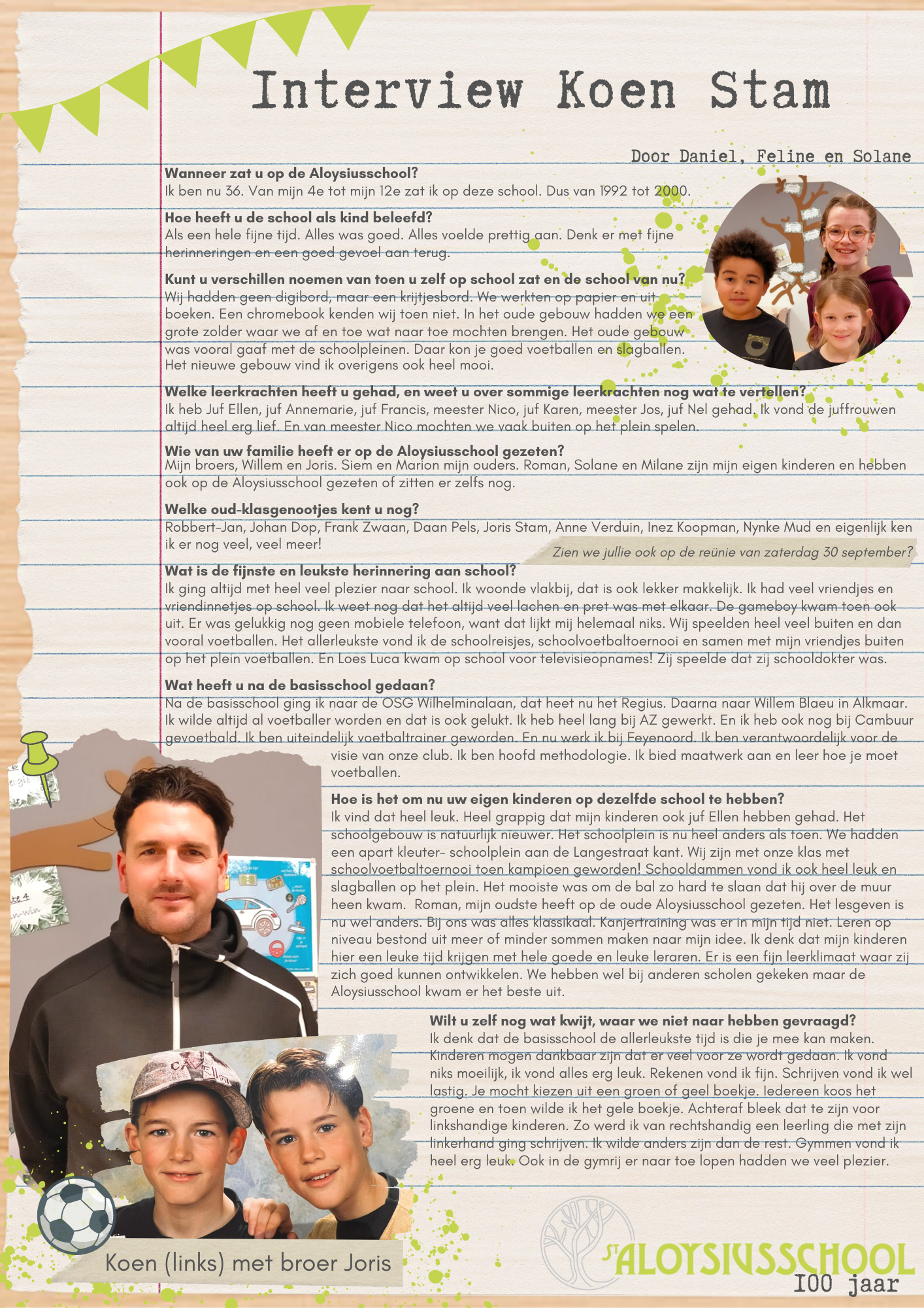 Interview met Koen Stam