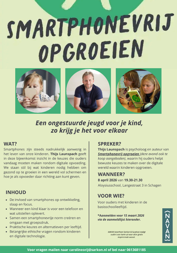 Smartphonevrij opgroeien