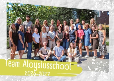 Team Aloysiusschool 26/27